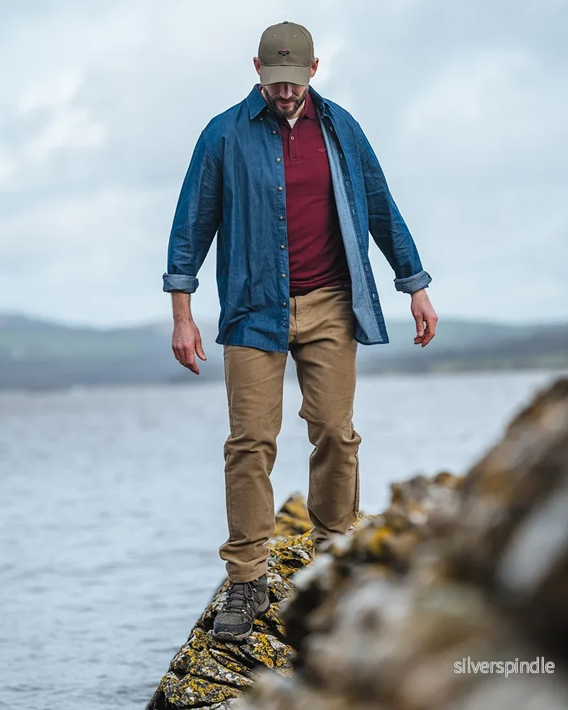 Hoggs of Fife – Archerfield jeansskjorta Hoggs of Fife – Archerfield jeansskjorta