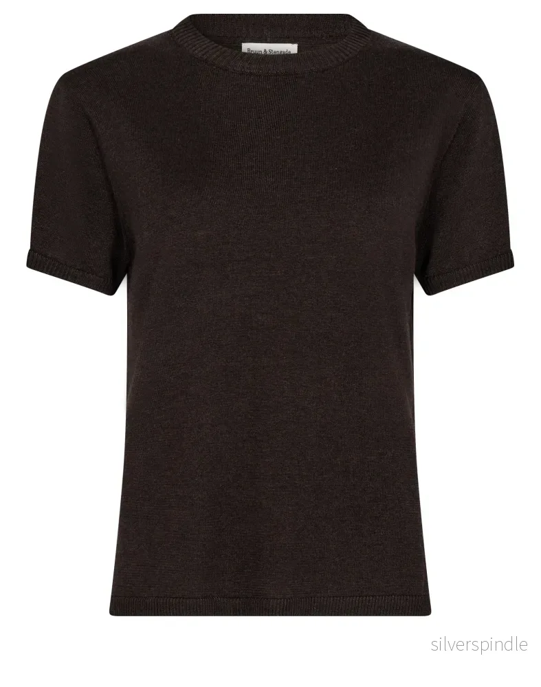 BS Aude T-shirt Regular Fit – Dark Brown
