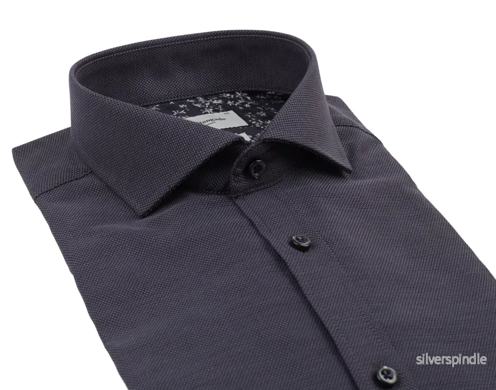 BS Opie Slim Fit Skjorta - Thunder - Bild 2