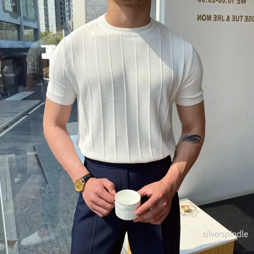 Mason | Lättviktig Avslappnad Kortärmad T-Shirt - Bild 2