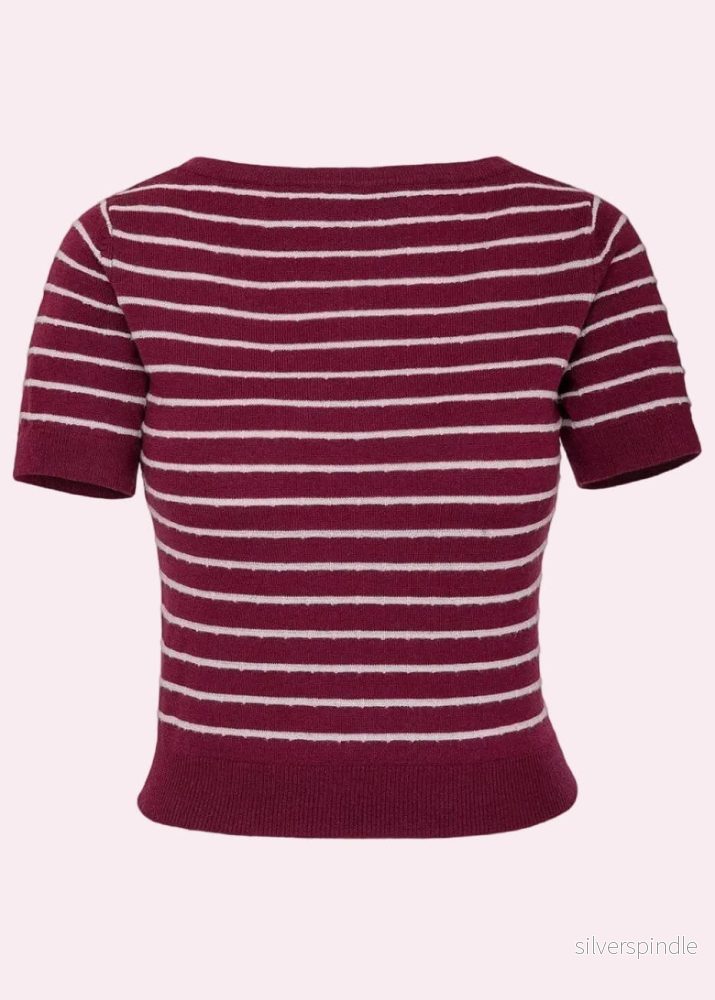 The "Emmy Goes to Paris" Top - Wine