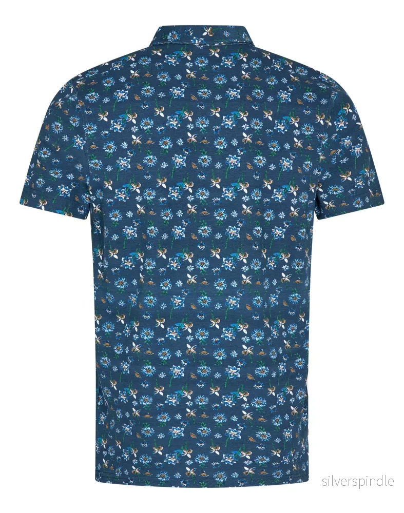 BS Rocky Regular Fit Piké - Navy - Bild 2
