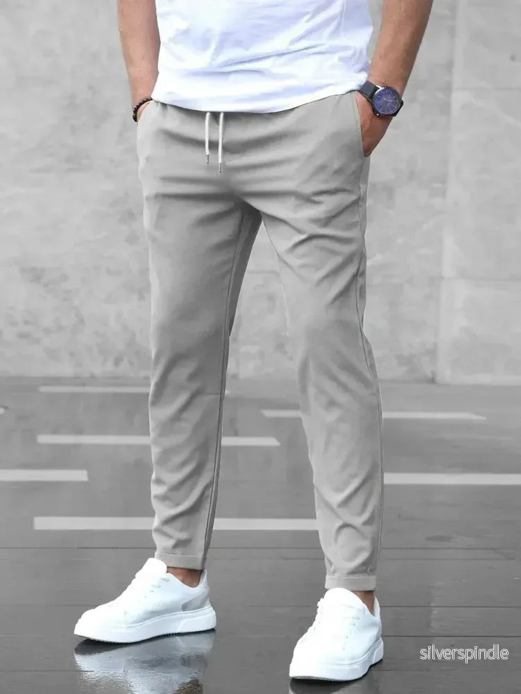 Oliver | Slim Fit Stretch Herrbyxor För Arbete Och Fritid