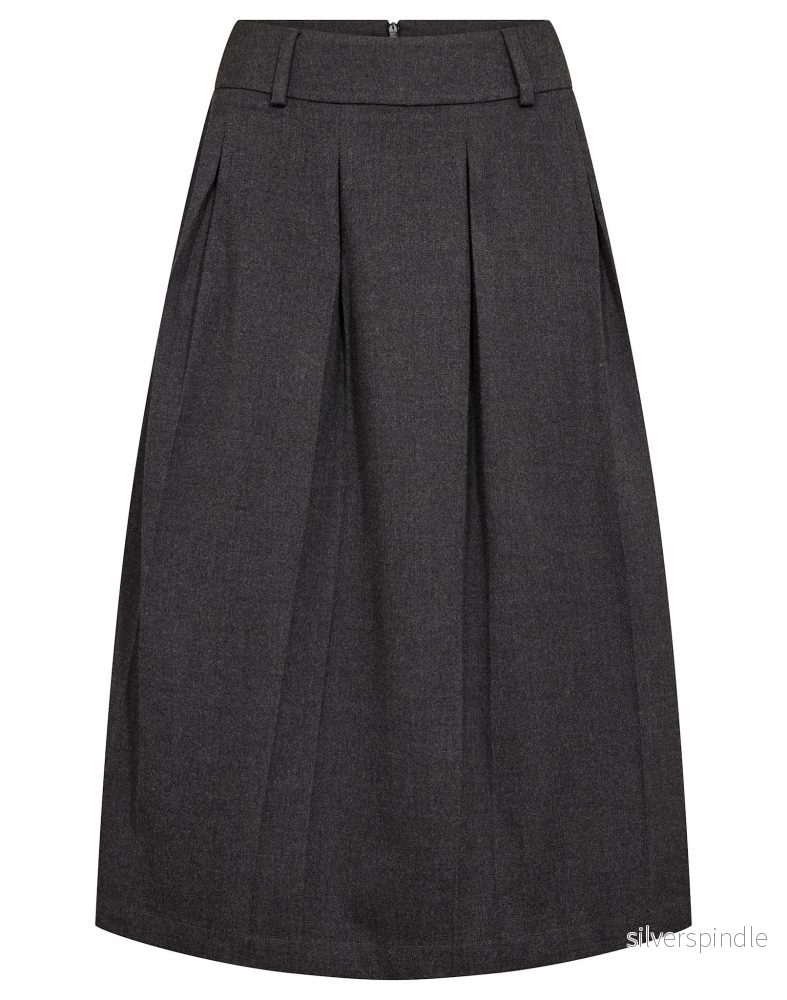 BS Elke Regular Fit Kjol – Dark Grey BS Elke Regular Fit Kjol – Dark Grey