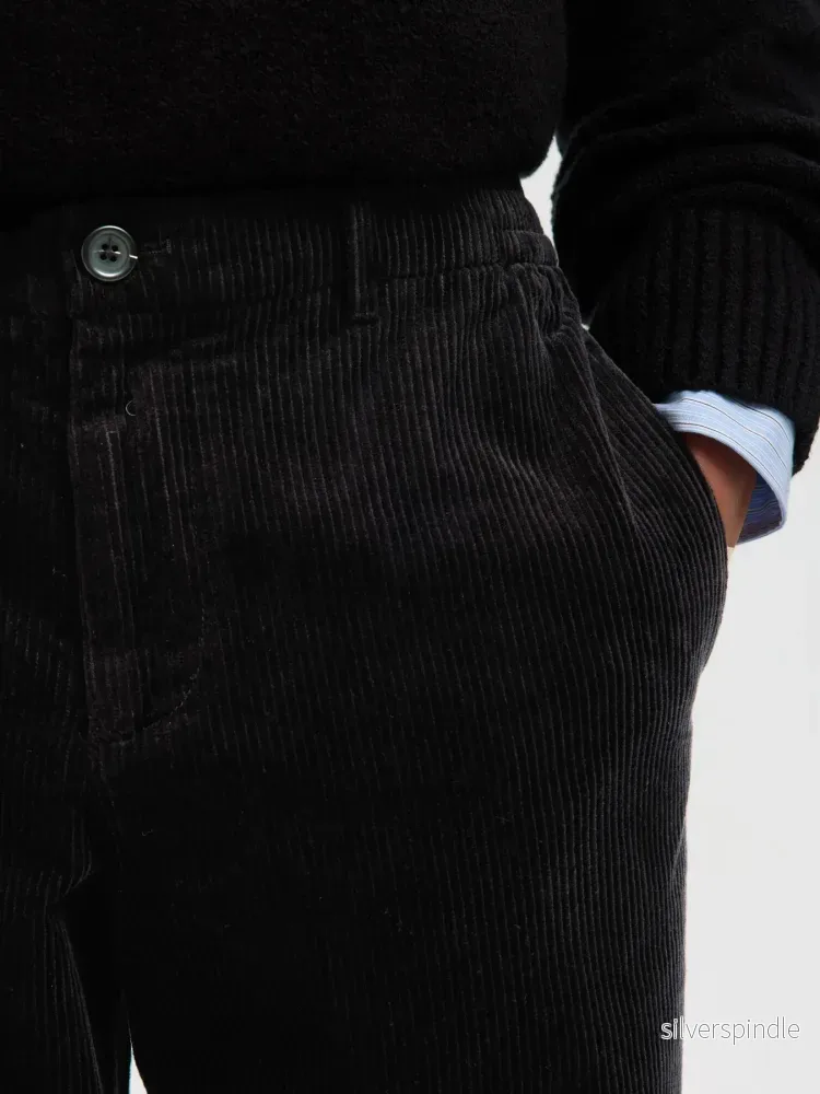 LEROY CORD PANT BLACK LEROY CORD PANT BLACK