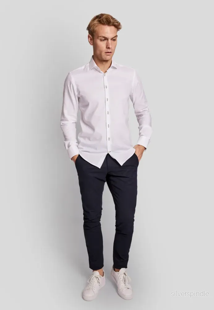 BS Pung modern fit Skjorta - White - Bild 2