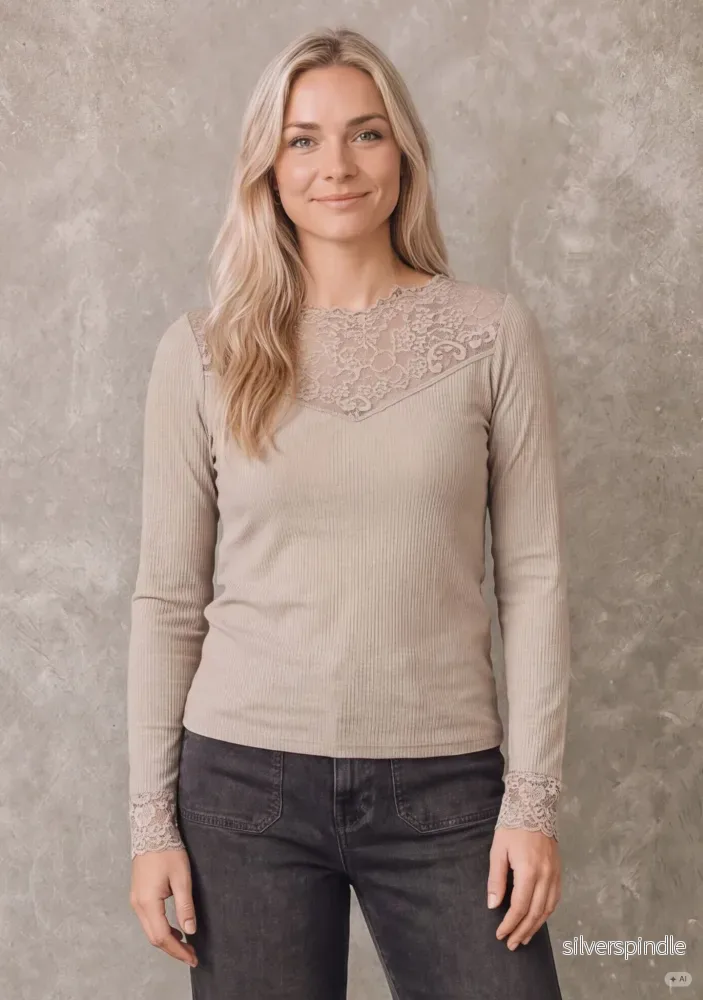 Dee Lace Blouse – Sand Dee Lace Blouse – Sand