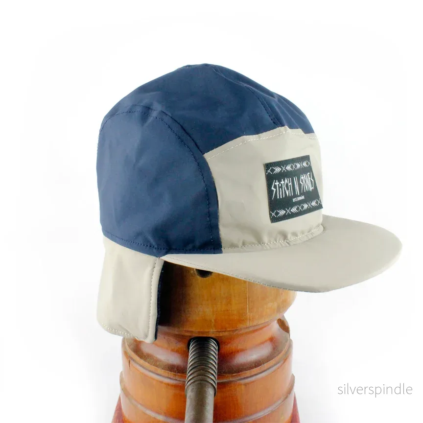 Winter cap navyblue beige - Bild 2