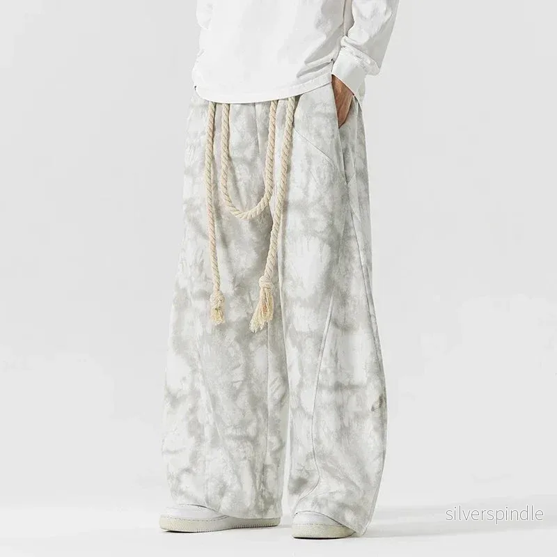 Ethan | Avslappnade Batik Sweatpants Med Vida Ben - Bild 2