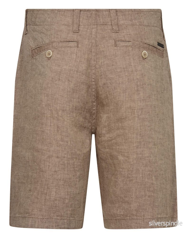 BS Peppon Regular Fit Shorts - Brown - Bild 2