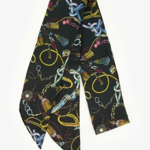 LELLIS SCARF – Black print LELLIS SCARF – Black print