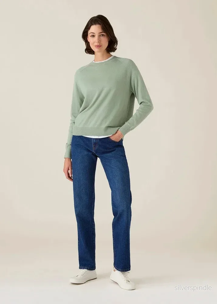 Lexington Cashmere Blend Regian Sweater Green - Bild 2