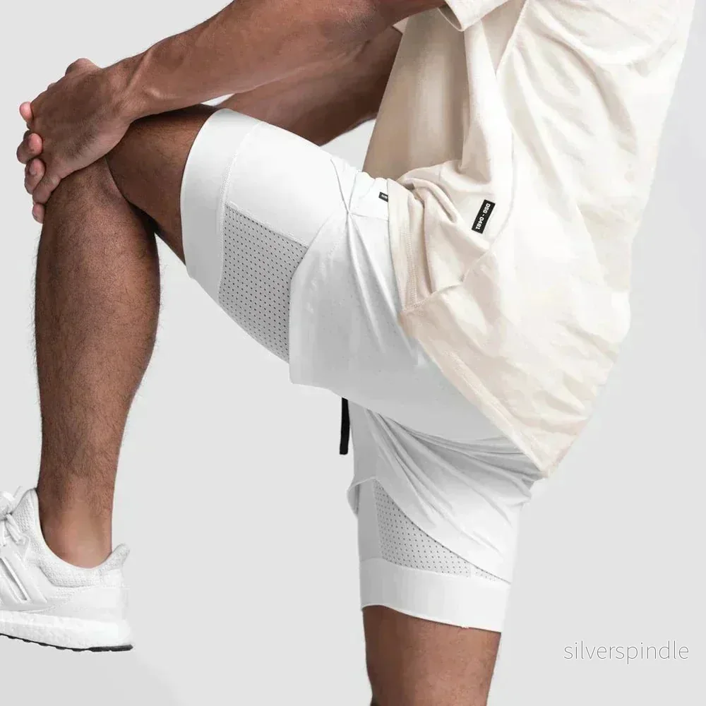 Träningsshorts för Män med Fukttransporterande Tyg | Flexibel Design för Optimal Rörelsefrihet - Bild 2