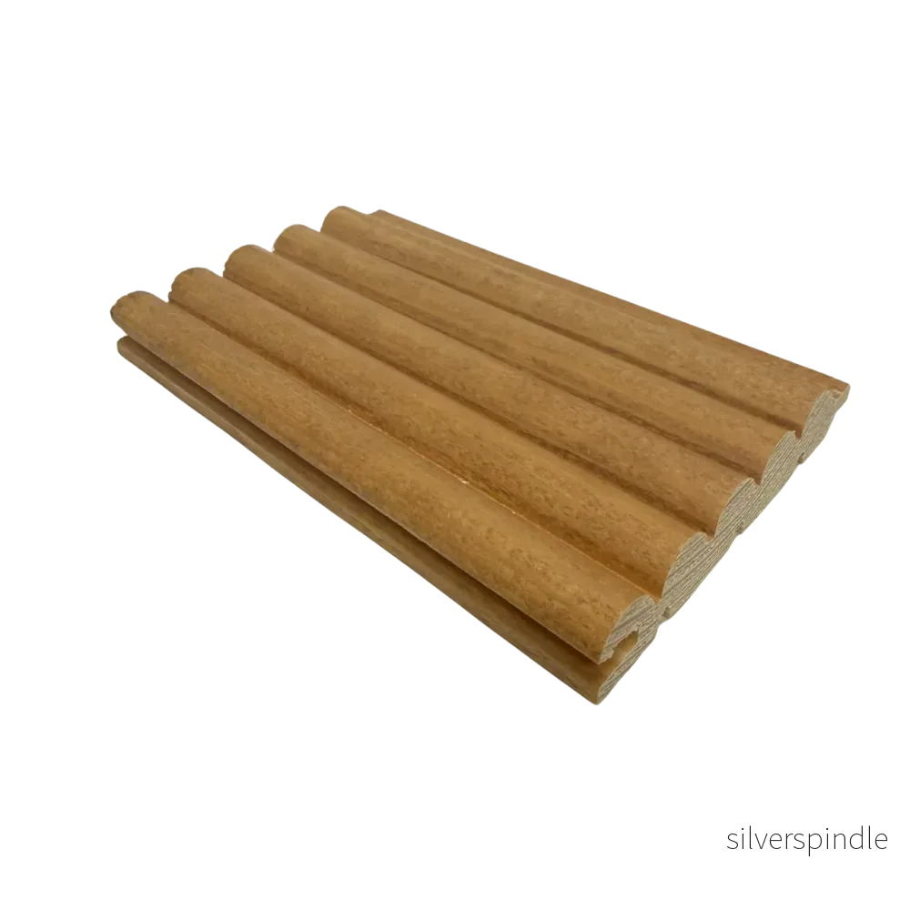Fingerpanel 15x95x2400, Furu, Bastuskyddad Klibbalsnyans