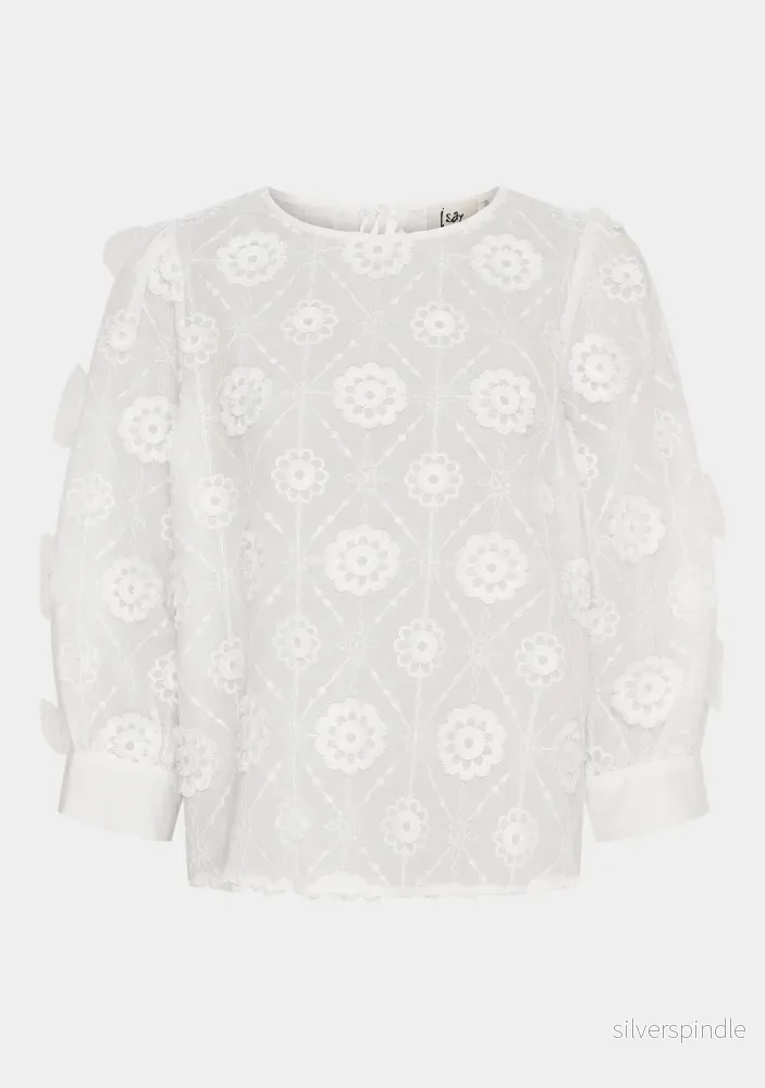 Maggi Blouse - White - Bild 2