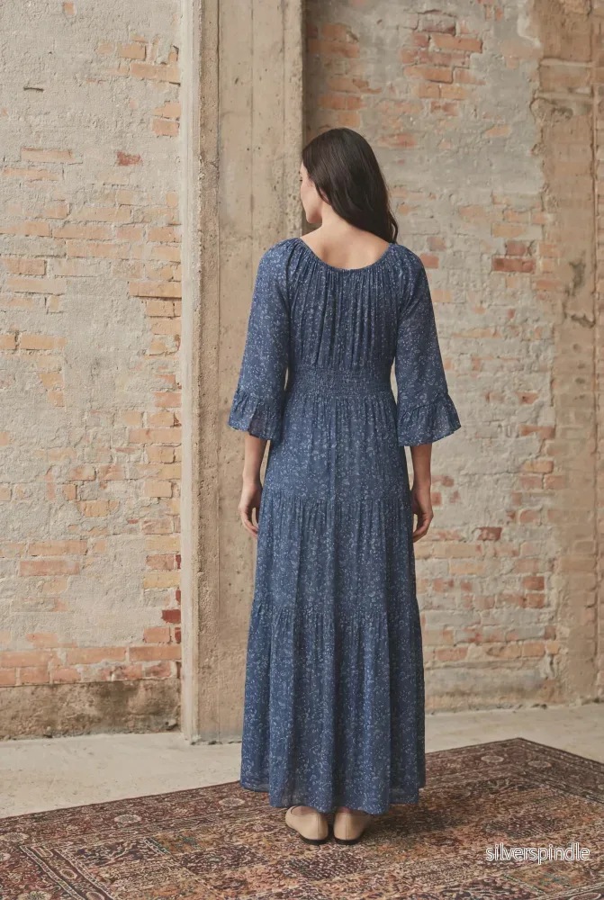 Chantel Dress - Blue Flower - Bild 2