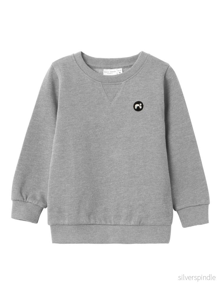 Grå Sweat Tröja Grå Sweat Tröja