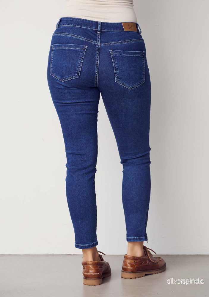 Lido Zip Jeans - Basic Denim Wash - Bild 3