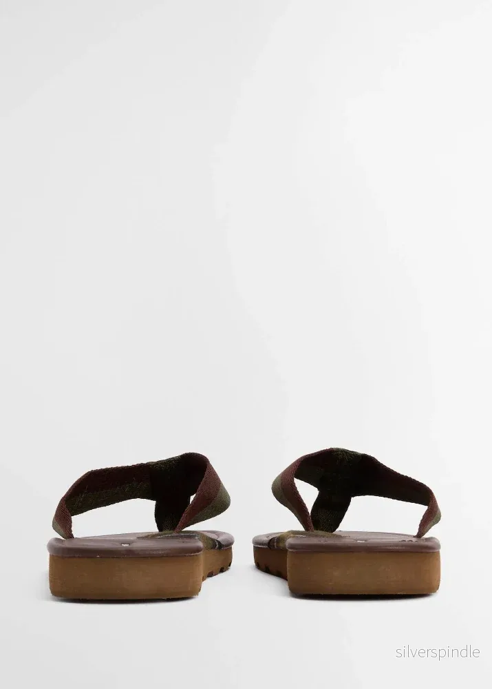 Barbour Harker Sandal Choc/Olive - Bild 2