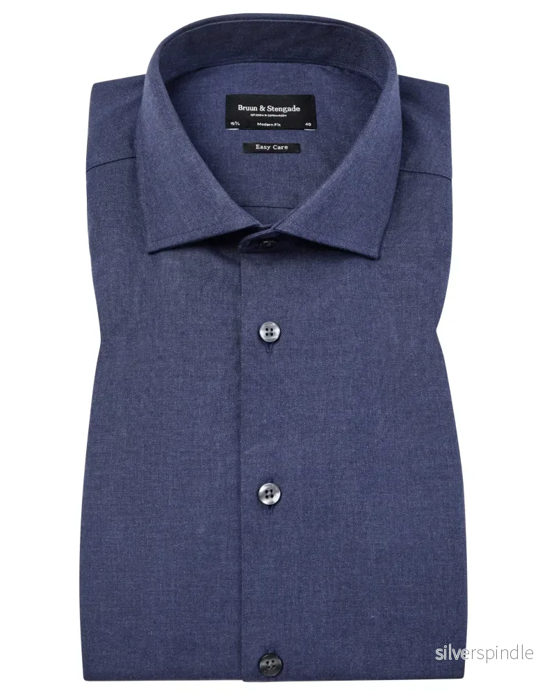 BS Baldini modern fit Skjorta – Dark Blue