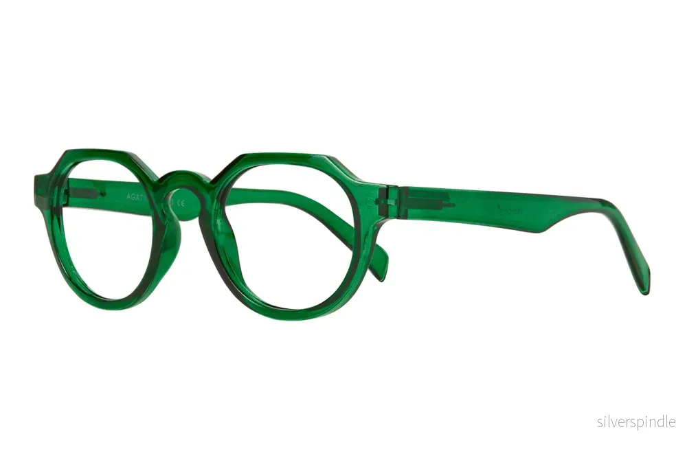 AGATON transp dark green Reading Glasses FAVORITE - Bild 3