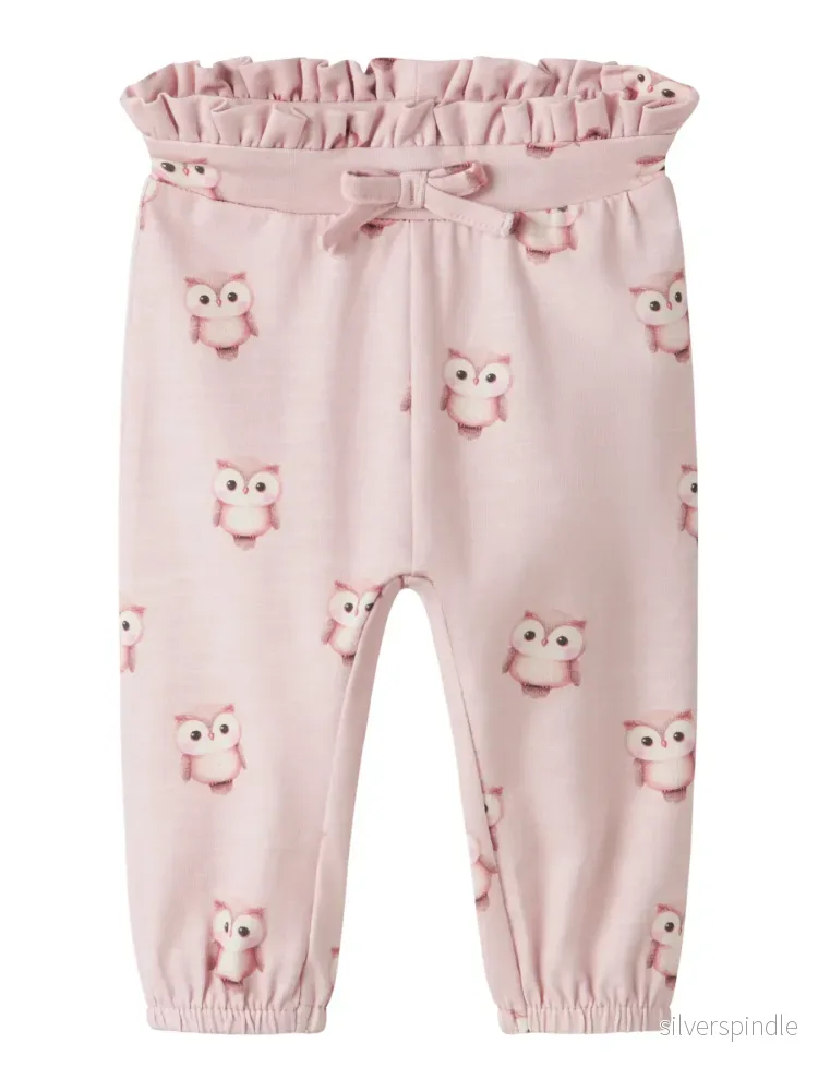 Netie Babybyxa Med Ugglor Netie Babybyxa Med Ugglor