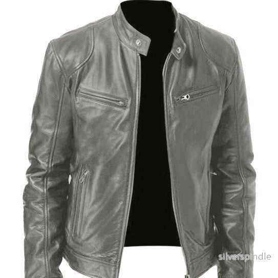 Ethan | Slim Fit Herrjacka med Dragkedja - Bild 3