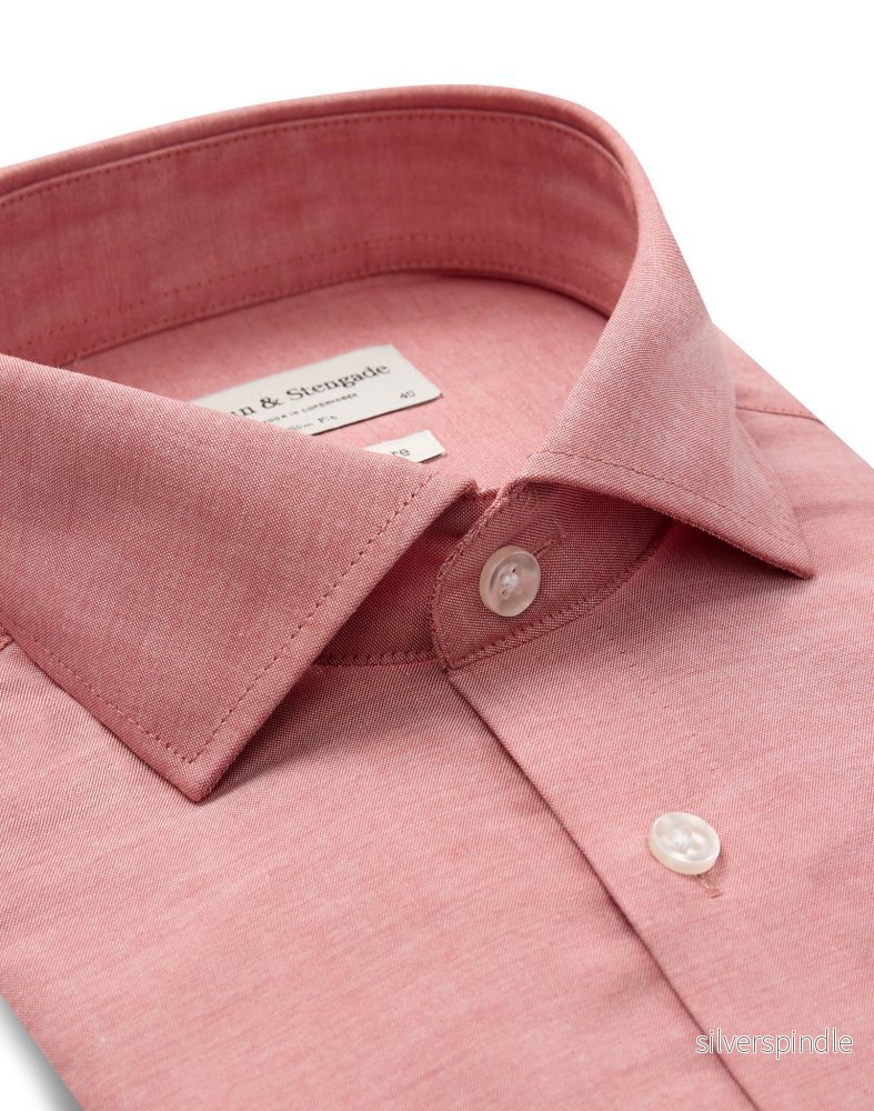 BS Reinkind Slim Fit Skjorta - Dusty Clay - Bild 2