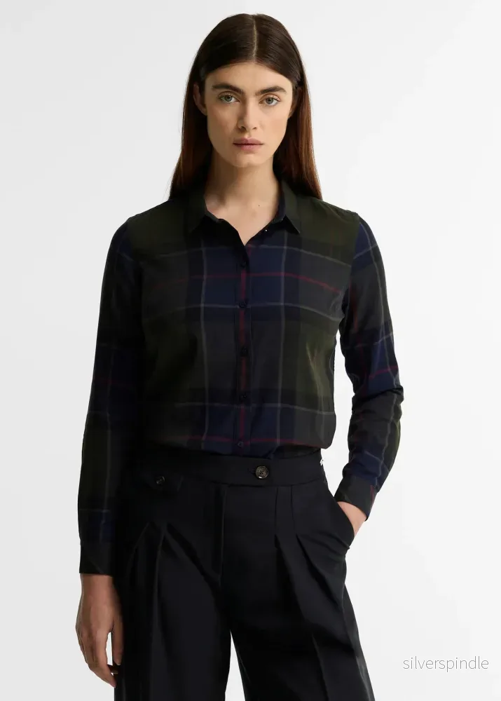 Barbour Bredon Check Shirt Shadow Classic Tartan Barbour Bredon Check Shirt Shadow Classic Tartan