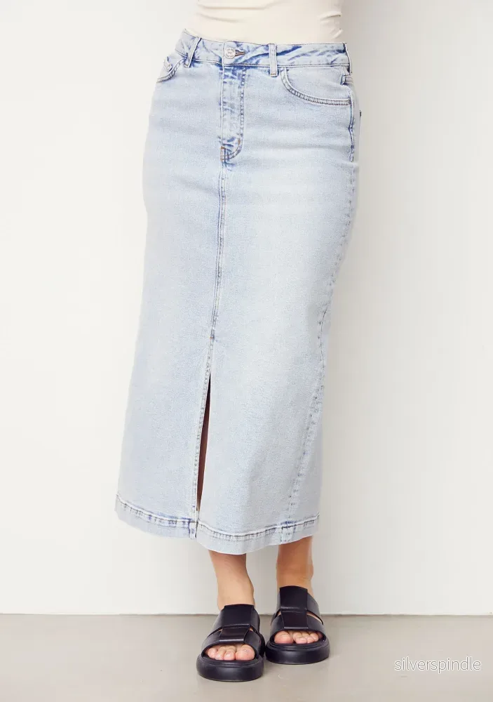 Torino Denim Skirt – Blue Wash Denim Torino Denim Skirt – Blue Wash Denim