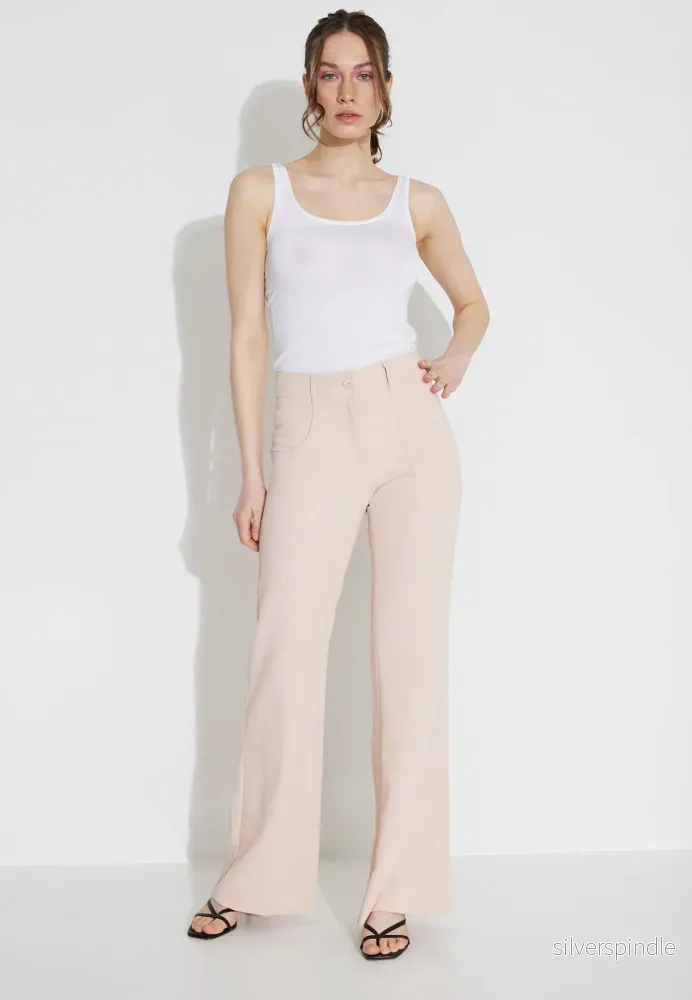 TROUSERS - Ljusrosa