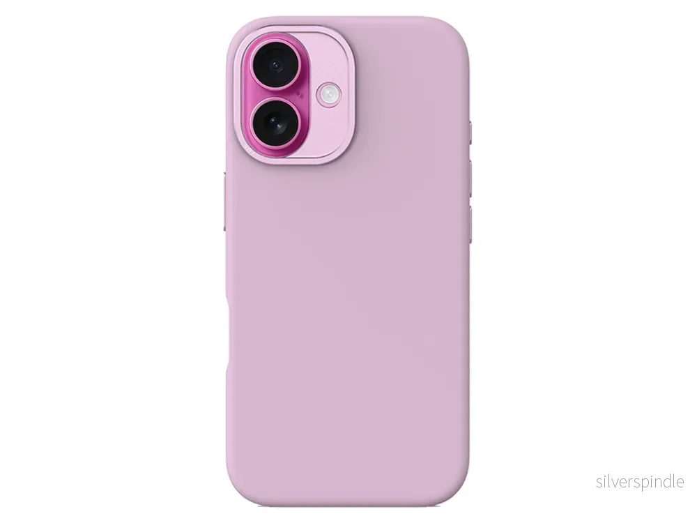 Silikonfodral iPhone 16 Magsafe - Rosa