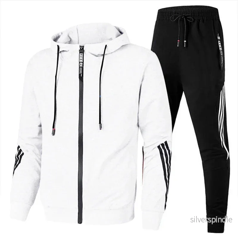Ethan | Sportig Vårset med Hoodie och Byxor - Bild 3