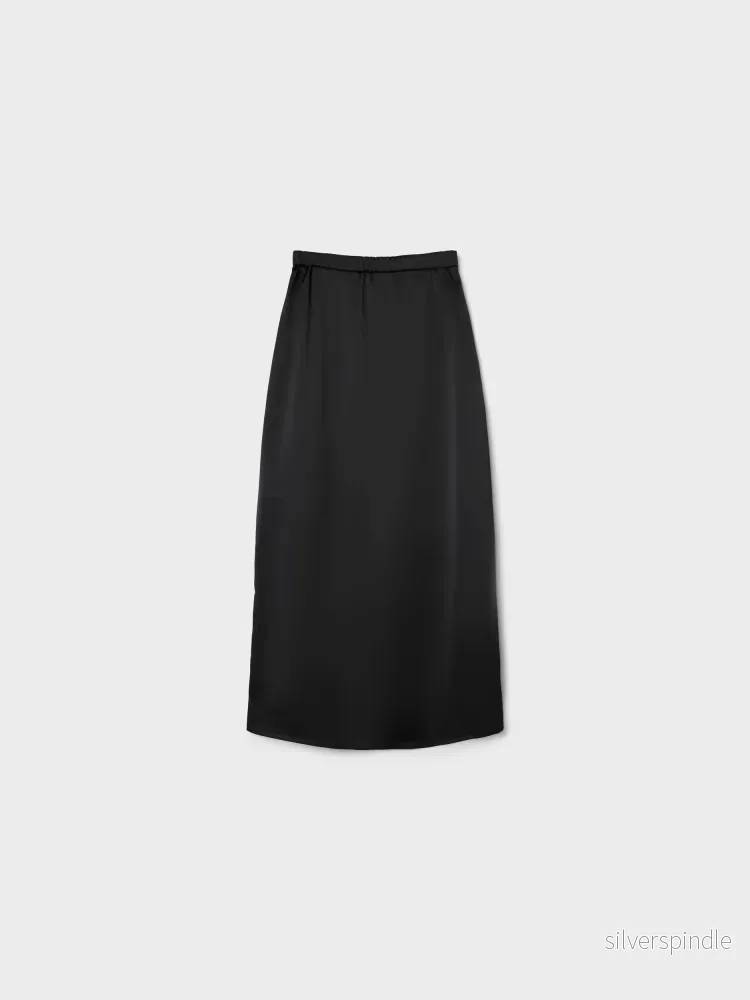 LÅNG SATIN KJOL - Bild 2