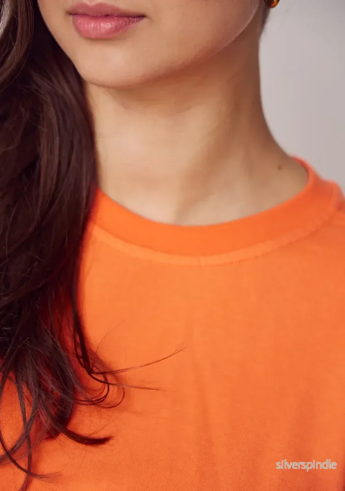 Tinni Basic T-Shirt - Warm Orange - Bild 3