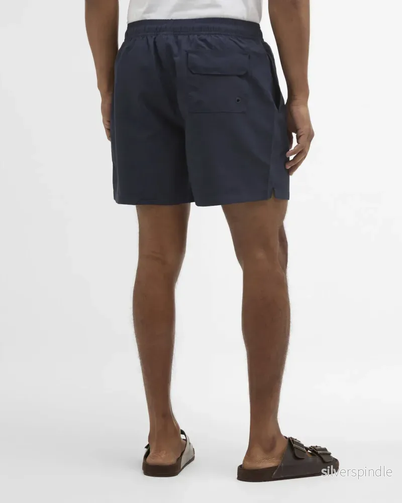Barbour Staple Logo Swim Short Navy - Bild 3