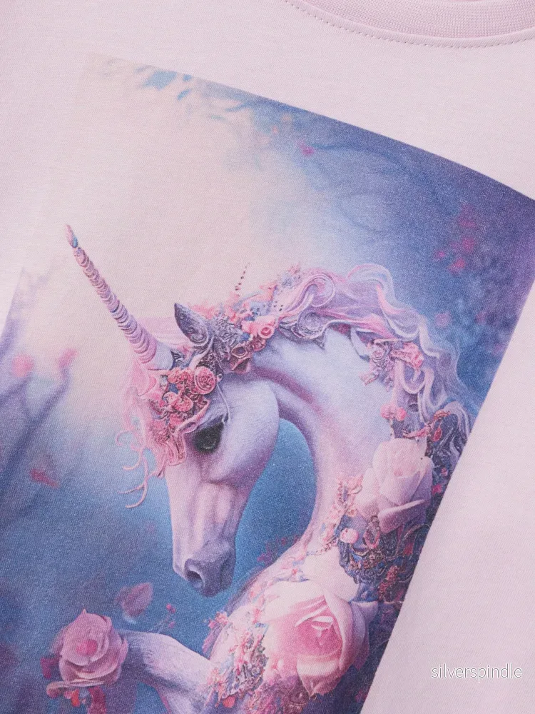 Långärmad T-shirt Unicorn - Bild 3