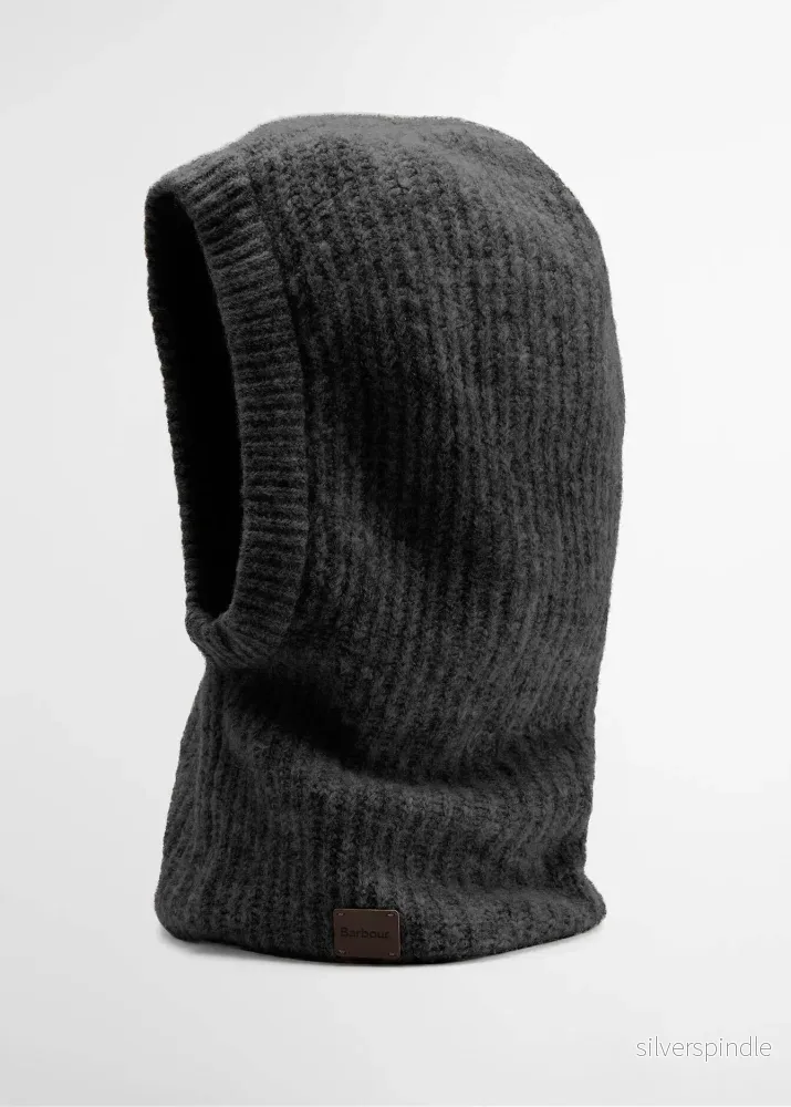 Barbour May Snood Dark Grey Check