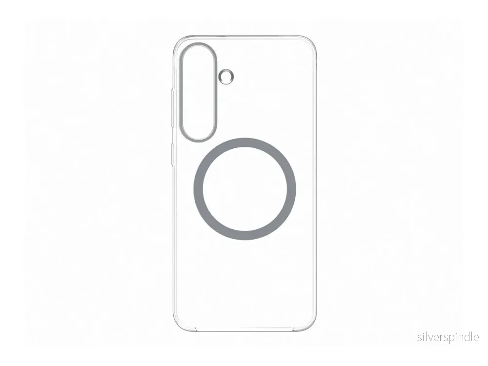 Samsung Clear Samsung S25 Plus Qi2 Magnet – Transparent