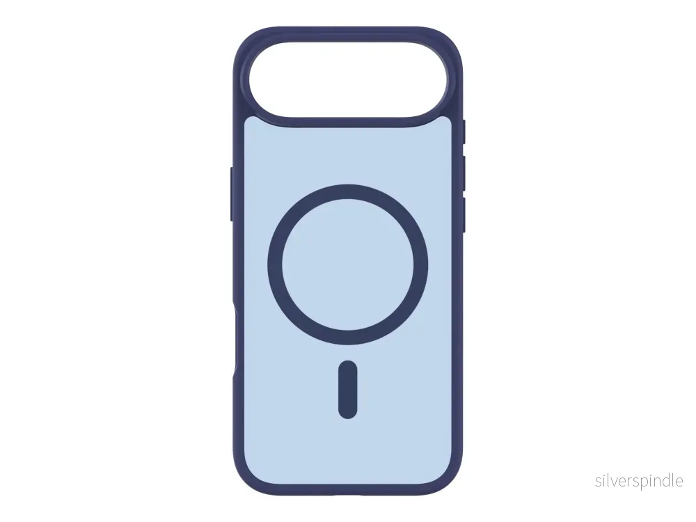 Frosted TPU-deksel iPhone Air Magsafe – Blå