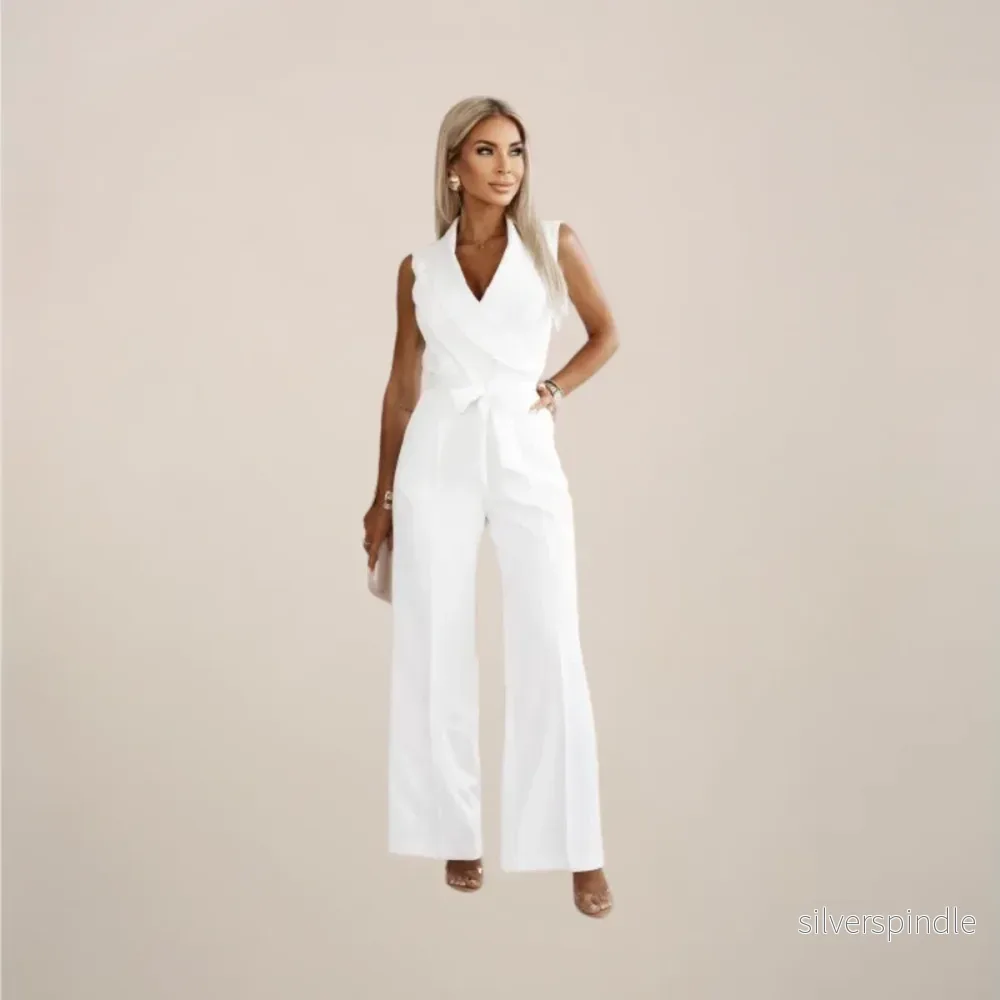 Nova | Omlott jumpsuit med vida ben - Bild 3