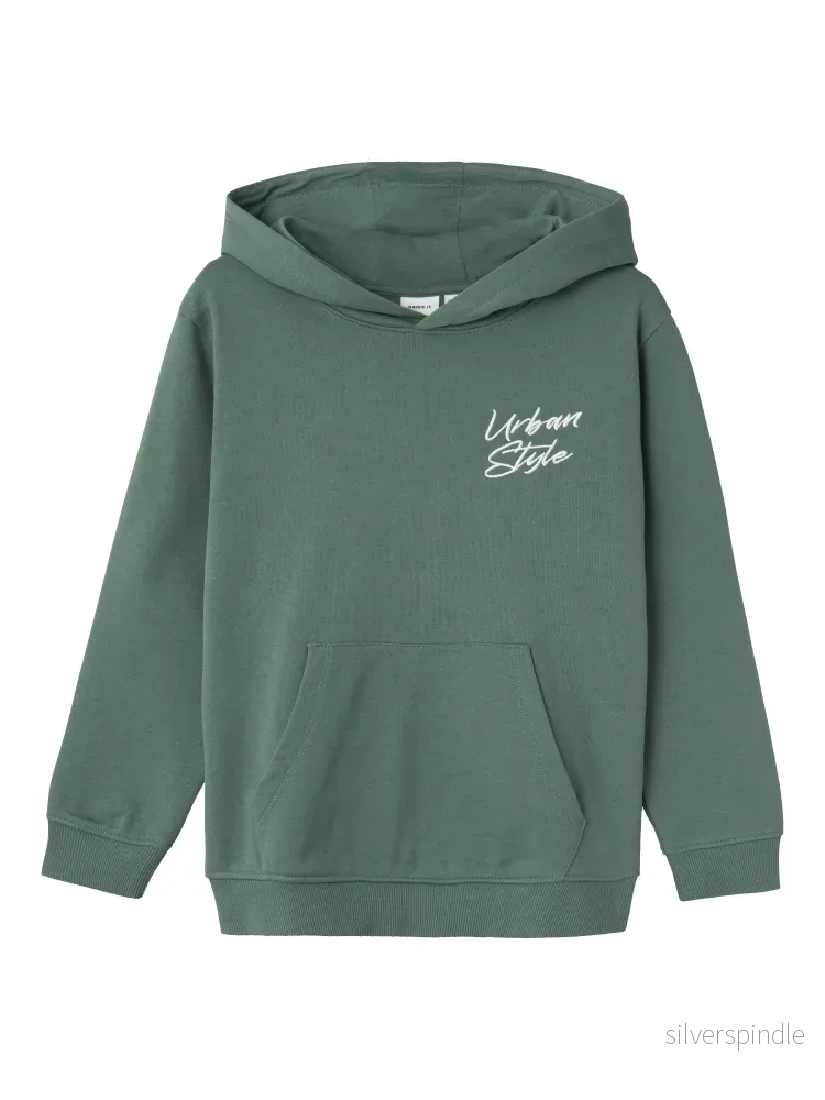 Grön Hoodie