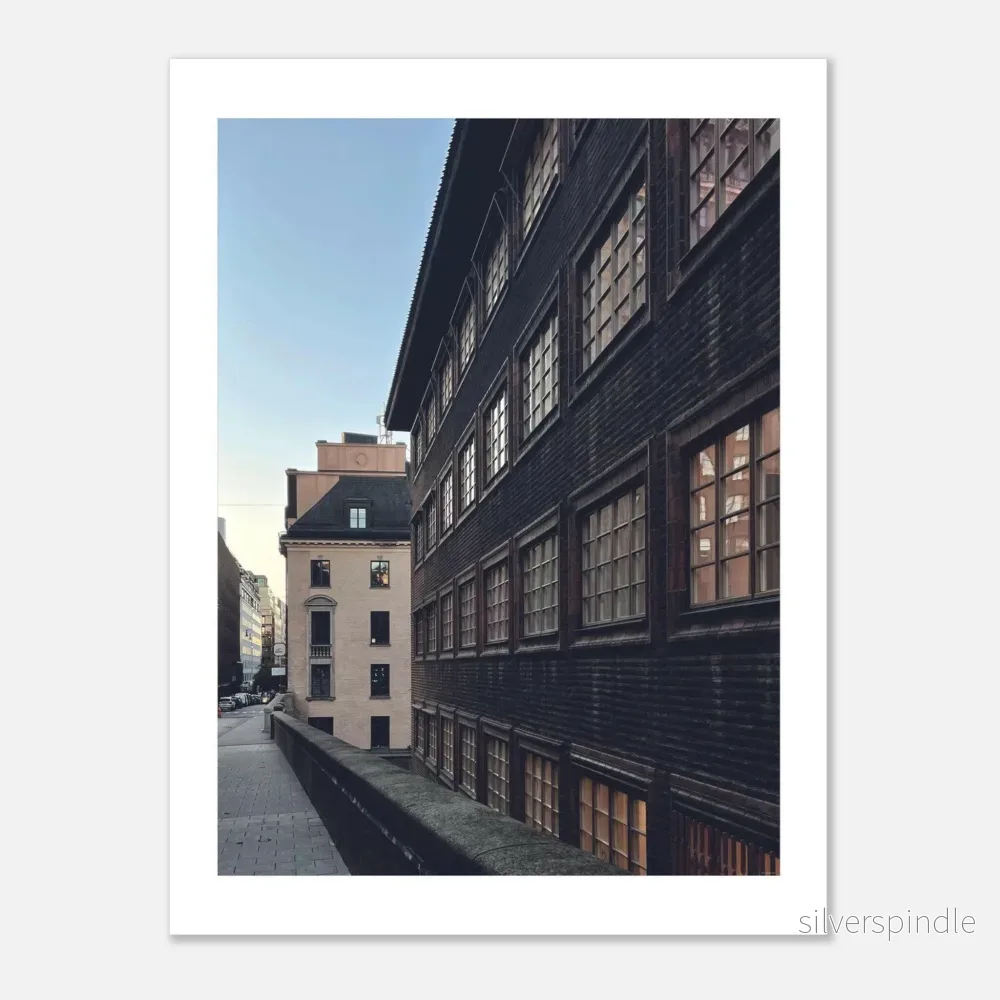 Stockholm City i Soluppgång – Fotokonst från Stockholm - Bild 2