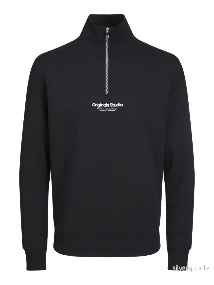 Långärmad Tröja med Zip