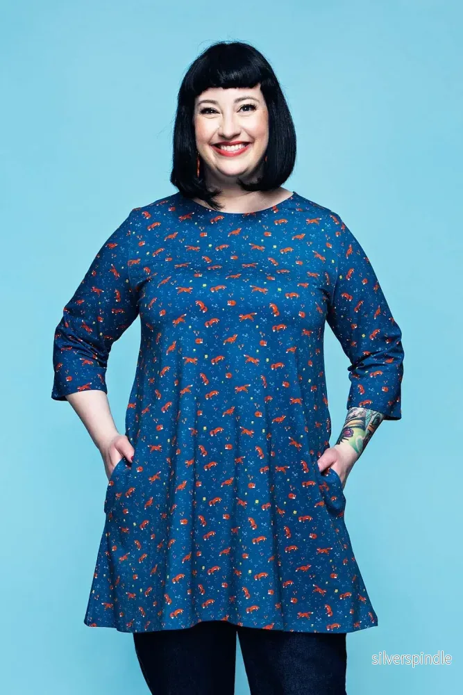 Tunika med rävar