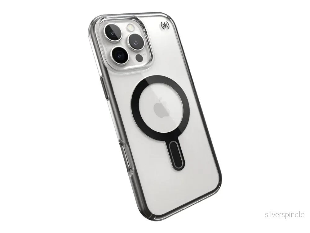 Speck ClickLock Presidio Mobilskal iPhone 16 Pro Max Magsafe – Transparent