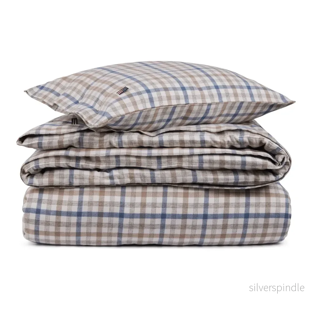 Lexington Checked Cotton Flannel Påslakanset Lexington Checked Cotton Flannel Påslakanset