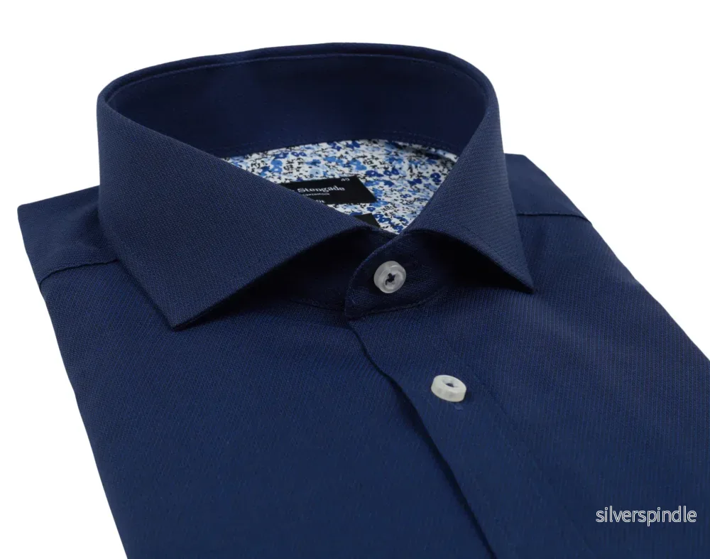 BS McKenna Modern Fit Shirt - Navy - Bild 2