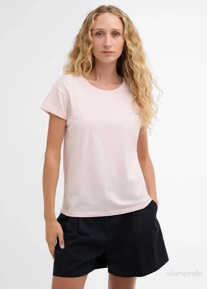 Barbour Bede T-Shirt Pink Barbour Bede T-Shirt Pink