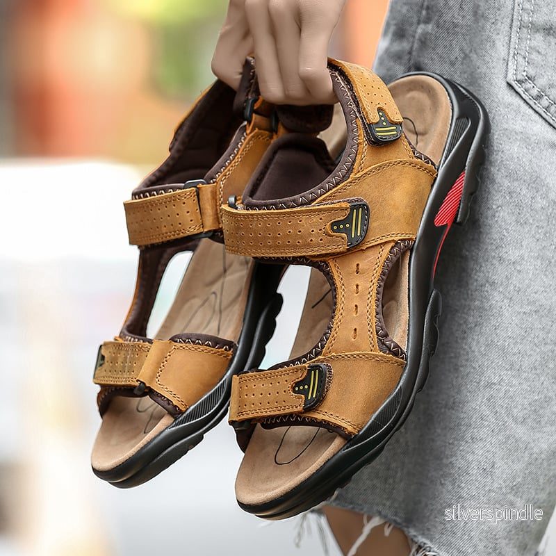 Oliver | Bekväma Syntetiska Sommarslip-on Sandaler - Bild 2